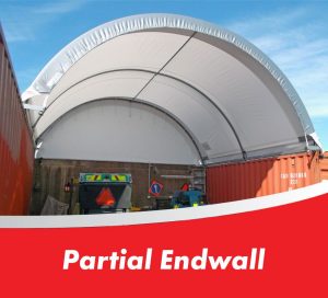 Partial endwall sea container