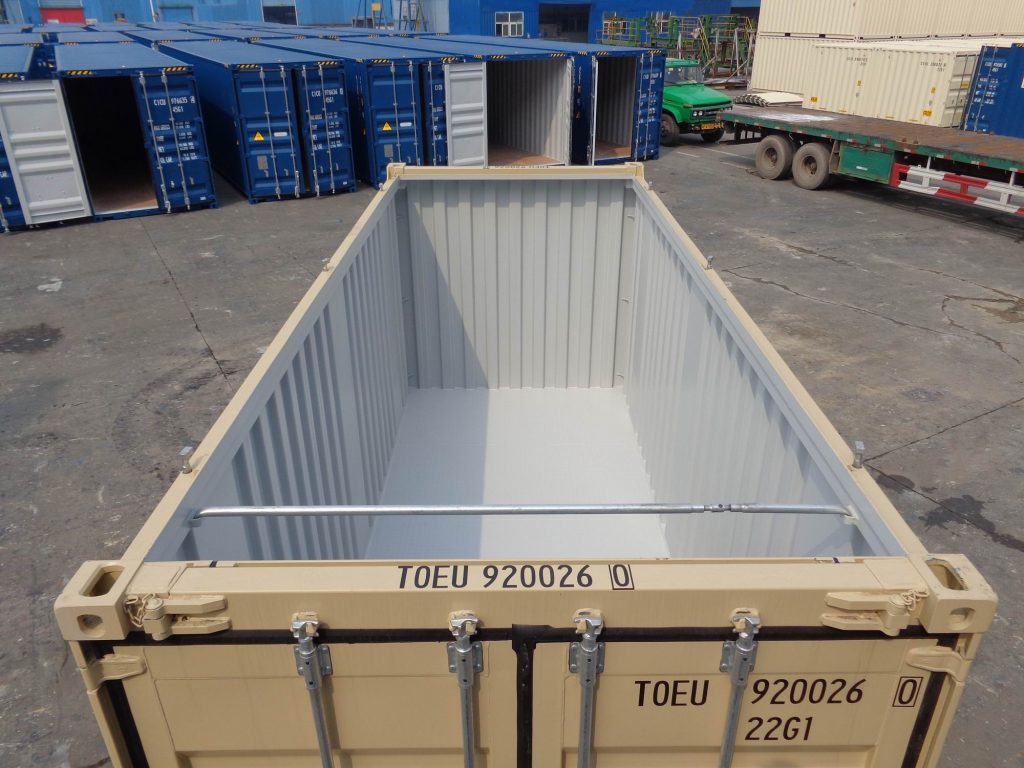 20 high cube open top Used Sea Container